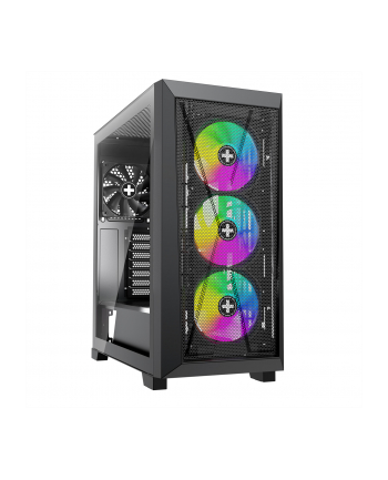 Xilence XILENT X X912.ARGB, tower case (Kolor: CZARNY, tempered glass) nr 1