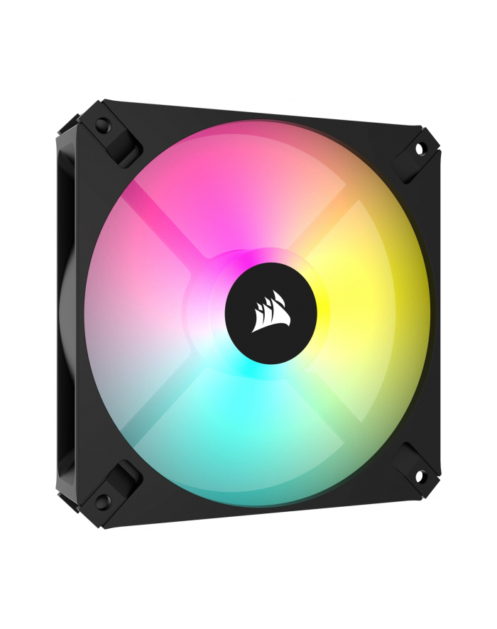 Corsair iCUE AR120 Digital RGB 120mm PWM Case Fan (Black, Single Fan) główny