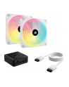 Corsair iCUE LINK QX140 RGB 140mm PWM Fan Case Fan (White, Starter Kit) - nr 7