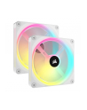 Corsair iCUE LINK QX140 RGB 140mm PWM Fan Case Fan (White, Starter Kit) - nr 1