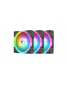 Thermaltake SWAFAN EX12 ARGB Sync PC Cooling Fan TT Premium Edition, Case Fan (Kolor: CZARNY, Pack of 3) - nr 1