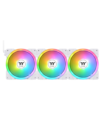 Thermaltake SWAFAN EX12 ARGB Sync PC Cooling Fan Kolor: BIAŁY TT Premium Edition, case fan (Kolor: BIAŁY, pack of 3)