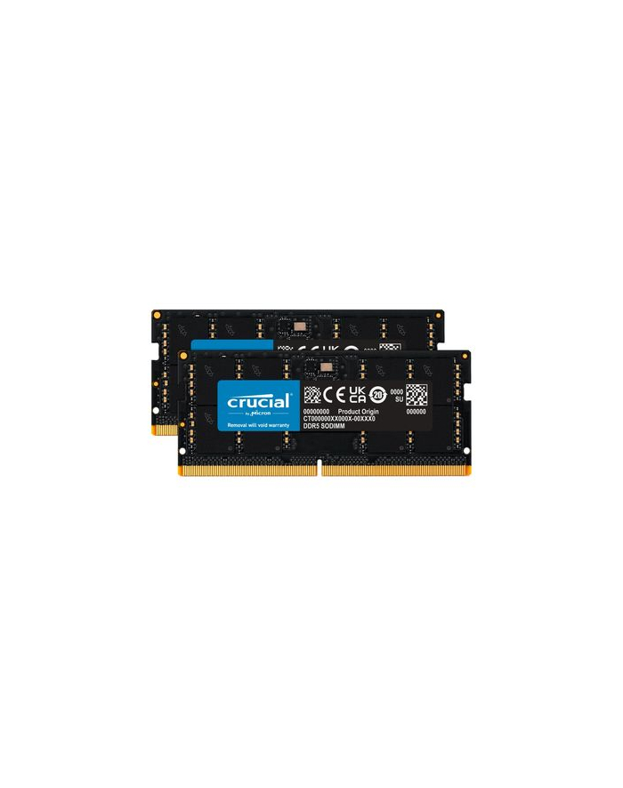 Crucial DDR5 - 96GB -5600 - CL - 46 (2x 48 GB) dual kit, RAM (Kolor: CZARNY, CT2K48G56C46S5) główny
