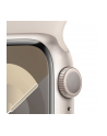 Apple Watch Series 9, Smartwatch (silver/light beige, aluminum, 41 mm, sports band) - nr 10