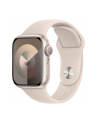 Apple Watch Series 9, Smartwatch (silver/light beige, aluminum, 41 mm, sports band) - nr 15