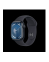 Apple Watch Series 9, Smartwatch (Kolor: CZARNY/dark blue, aluminum, 41 mm, sports band) - nr 17