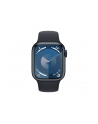 Apple Watch Series 9, Smartwatch (Kolor: CZARNY/dark blue, aluminum, 41 mm, sports band) - nr 3