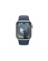 Apple Watch Series 9, Smartwatch (silver/blue, aluminum, 41 mm, sports strap) - nr 3