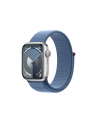 Apple Watch Series 9, Smartwatch (silver/blue, aluminum, 41 mm, Sport Loop) - nr 11