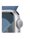 Apple Watch Series 9, Smartwatch (silver/blue, aluminum, 41 mm, Sport Loop) - nr 3
