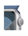 Apple Watch Series 9, Smartwatch (silver/blue, aluminum, 41 mm, Sport Loop) - nr 8