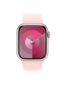 Apple Watch Series 9, Smartwatch (pink/rose, aluminum, 41 mm, sports strap) - nr 2