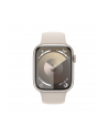 Apple Watch Series 9, Smartwatch (silver/light beige, aluminum, 45 mm, sports band) - nr 2