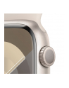 Apple Watch Series 9, Smartwatch (silver/light beige, aluminum, 45 mm, sports band) - nr 3