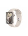 Apple Watch Series 9, Smartwatch (silver/light beige, aluminum, 45 mm, sports band) - nr 8