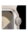 Apple Watch Series 9, Smartwatch (silver/light beige, aluminum, 45 mm, sports band) - nr 11