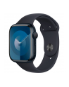 Apple Watch Series 9, Smartwatch (dark blue/dark blue, aluminum, 45 mm, sports band) - nr 10