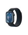 Apple Watch Series 9, Smartwatch (dark blue/dark blue, aluminum, 45 mm, Sport Loop) - nr 1