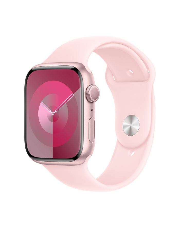 Apple Watch Series 9, Smartwatch (pink/rose, aluminum, 45 mm, sports strap) główny