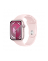 Apple Watch Series 9, Smartwatch (pink/rose, aluminum, 45 mm, sports strap) - nr 1