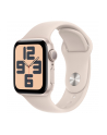 Apple Watch SE (2023), Smartwatch (silver/light beige, 40 mm, sports strap, aluminum) - nr 5