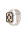 Apple Watch SE (2023), Smartwatch (silver/light beige, 40 mm, sports strap, aluminum) - nr 2