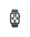 Apple Watch SE (2023), Smartwatch (silver/blue, 40 mm, sports strap, aluminum) - nr 3