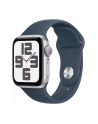 Apple Watch SE (2023), Smartwatch (silver/blue, 40 mm, sports strap, aluminum) - nr 6