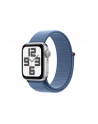 Apple Watch SE (2023), Smartwatch (silver/blue, 40 mm, Sport Loop, aluminum) - nr 1