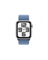Apple Watch SE (2023), Smartwatch (silver/blue, 40 mm, Sport Loop, aluminum) - nr 3