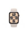 Apple Watch SE (2023), Smartwatch (silver/light beige, 44 mm, sports strap, aluminum) - nr 3
