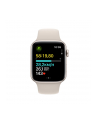 Apple Watch SE (2023), Smartwatch (silver/light beige, 44 mm, sports strap, aluminum) - nr 5
