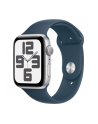 Apple Watch SE (2023), Smartwatch (silver/blue, 44 mm, sports strap, aluminum) - nr 10