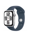 Apple Watch SE (2023), Smartwatch (silver/blue, 44 mm, sports strap, aluminum) - nr 6