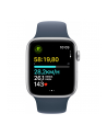 Apple Watch SE (2023), Smartwatch (silver/blue, 44 mm, sports strap, aluminum) - nr 9