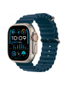 Apple Watch Ultra 2, Smartwatch (dark blue, 49 mm, Ocean strap, titanium case, cellular) - nr 9