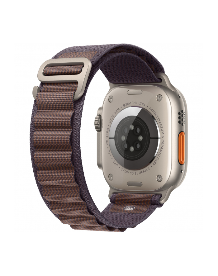 Apple Watch Ultra 2, Smartwatch (dark blue-gray, 49 mm, Alpine Loop, titanium case, cellular) główny