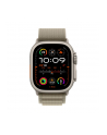 Apple Watch Ultra 2, Smartwatch (Olive Green, 49 mm, Alpine Loop, Titanium Case, Cellular) - nr 11