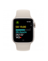 Apple Watch SE (2023), Smartwatch (silver/light beige, 40 mm, sports strap, aluminum, cellular) - nr 5