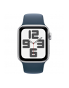 Apple Watch SE (2023), Smartwatch (silver/blue, 40 mm, sports strap, aluminum, cellular) - nr 2