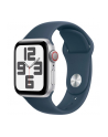 Apple Watch SE (2023), Smartwatch (silver/blue, 40 mm, sports strap, aluminum, cellular) - nr 3