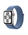 Apple Watch SE (2023), Smartwatch (silver/blue, 40 mm, Sport Loop, Aluminum, Cellular) - nr 1
