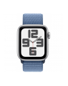 Apple Watch SE (2023), Smartwatch (silver/blue, 40 mm, Sport Loop, Aluminum, Cellular) - nr 2