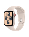 Apple Watch SE (2023), Smartwatch (silver/light beige, 44 mm, sports strap, aluminum, cellular) - nr 6