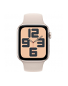 Apple Watch SE (2023), Smartwatch (silver/light beige, 44 mm, sports strap, aluminum, cellular) - nr 2