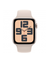 Apple Watch SE (2023), Smartwatch (silver/light beige, 44 mm, sports strap, aluminum, cellular) - nr 4