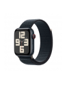 Apple Watch SE (2023), Smartwatch (dark blue/dark blue, 44 mm, Sport Loop, Aluminum, Cellular) - nr 1