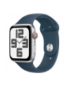 Apple Watch SE (2023), Smartwatch (silver/blue, 44 mm, sports strap, aluminum, cellular) - nr 11