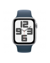 Apple Watch SE (2023), Smartwatch (silver/blue, 44 mm, sports strap, aluminum, cellular) - nr 2