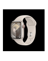 Apple Watch Series 9, Smartwatch (beige/beige, aluminum, 41 mm, sports band, cellular) - nr 12